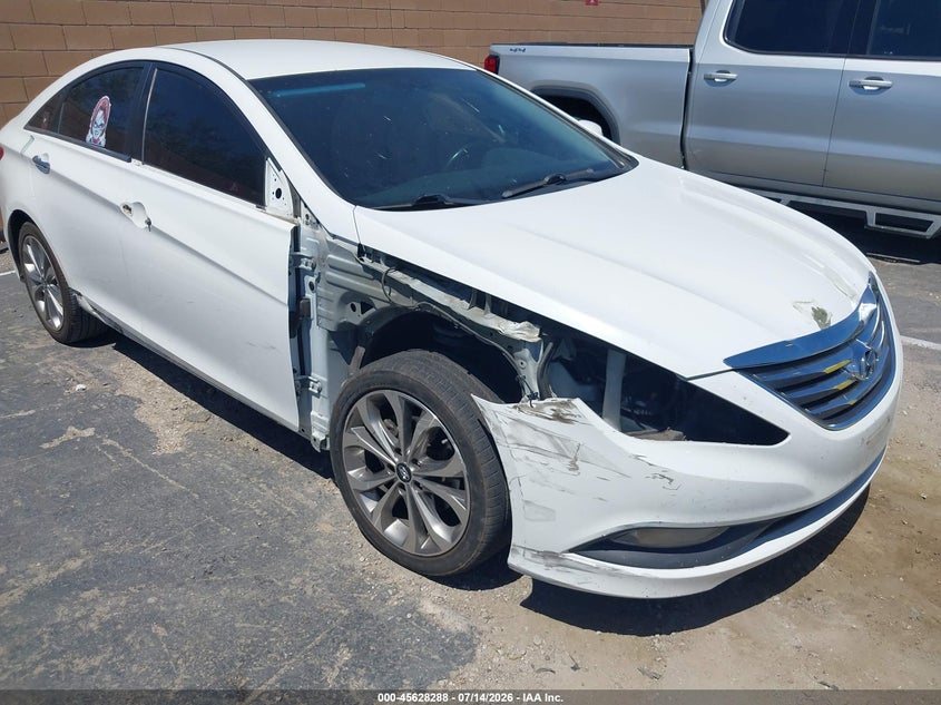 2014 Hyundai Sonata VIN 5NPEC4AC8EH914195 IAAI salvage auction — RIGHT FRONT, Salvage Title, sold $1,000 on 2026-07-27 (photo 6)