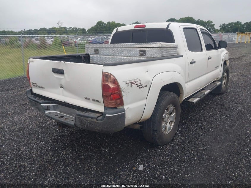 2005 Toyota Tacoma VIN 5TELU42N35Z117161 IAAI salvage auction — NORMAL WEAR, Clear (South Carolina), sold $2,200 on 2026-07-21 (photo 4)
