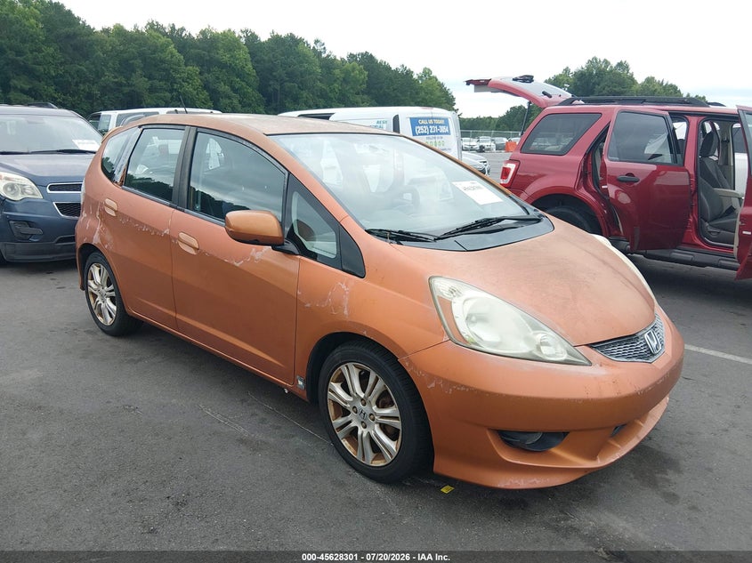2009 Honda Fit VIN JHMGE88499S036372 IAAI salvage auction — NORMAL WEAR, Clear (North Carolina), sold $1,250 on 2026-07-29 (photo 1)