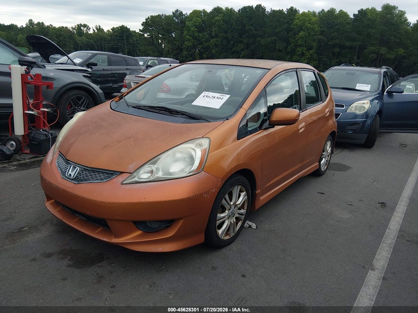 2009 Honda Fit VIN JHMGE88499S036372 IAAI salvage auction — NORMAL WEAR, Clear (North Carolina), sold $1,250 on 2026-07-29 (photo 2)