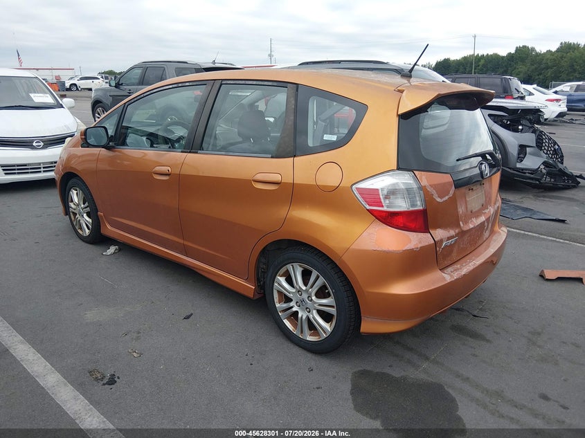 2009 Honda Fit VIN JHMGE88499S036372 IAAI salvage auction — NORMAL WEAR, Clear (North Carolina), sold $1,250 on 2026-07-29 (photo 3)
