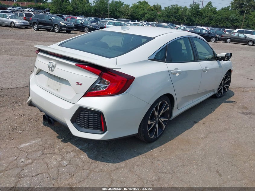2019 Honda Civic VIN 2HGFC1E5XKH702824 IAAI salvage auction — FRONT END, Salvage Title, sold $5,300 on 2026-07-25 (photo 4)