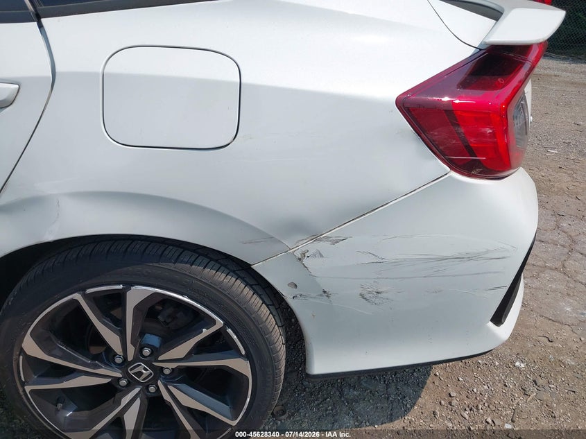 2019 Honda Civic VIN 2HGFC1E5XKH702824 IAAI salvage auction — FRONT END, Salvage Title, sold $5,300 on 2026-07-25 (photo 6)