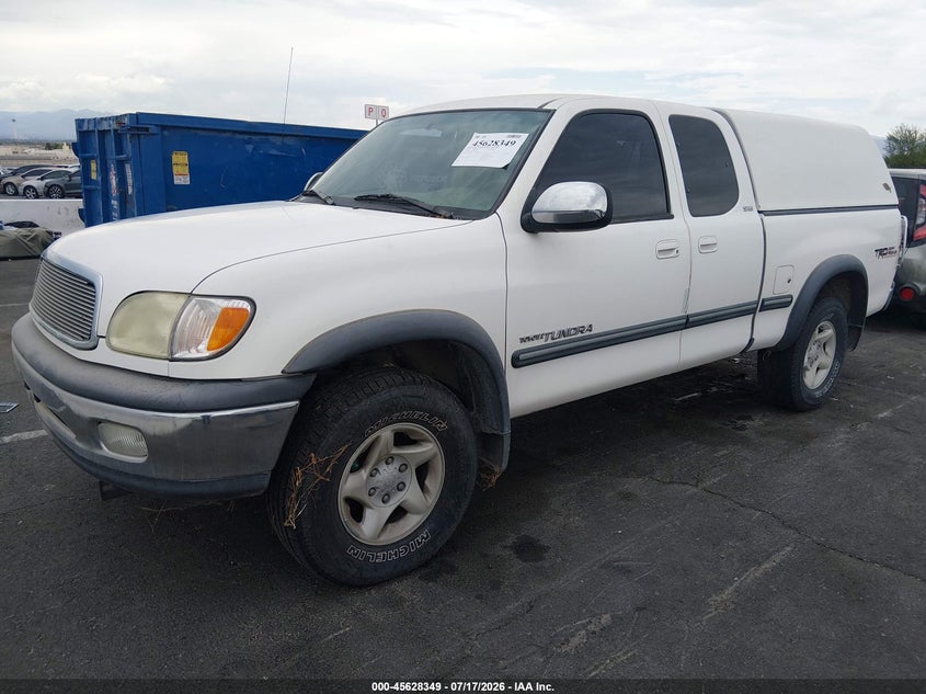 2002 Toyota Tundra VIN 5TBBT441X2S232348 IAAI salvage auction — NORMAL WEAR, Clear (Nevada), sold $10,800 on 2026-07-31 (photo 2)