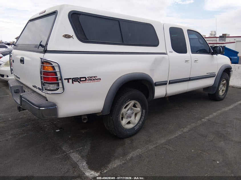 2002 Toyota Tundra VIN 5TBBT441X2S232348 IAAI salvage auction — NORMAL WEAR, Clear (Nevada), sold $10,800 on 2026-07-31 (photo 4)