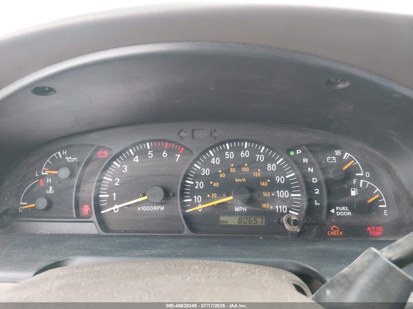 2002 Toyota Tundra VIN 5TBBT441X2S232348 IAAI salvage auction — NORMAL WEAR, Clear (Nevada), sold $10,800 on 2026-07-31 (photo 7)