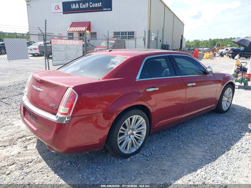 2012 Chrysler 300c VIN 2C3CCAETXCH144334 IAAI salvage auction — NORMAL WEAR, Salvage Title, sold $925 on 2026-07-31 (photo 4)