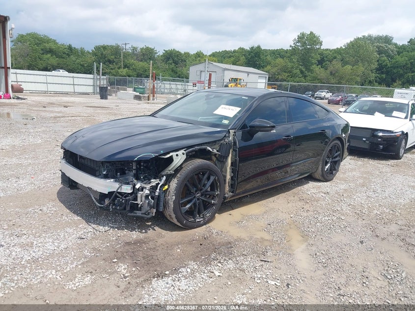2021 Audi A7 VIN WAUVPBF29MN081186 IAAI salvage auction — FRONT END, Salvage Title, sold $19,600 on 2026-08-02 (photo 2)
