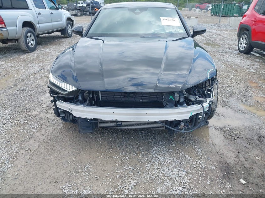 2021 Audi A7 VIN WAUVPBF29MN081186 IAAI salvage auction — FRONT END, Salvage Title, sold $19,600 on 2026-08-02 (photo 6)