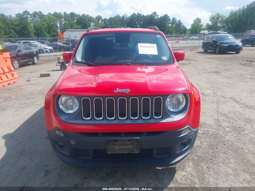 2015 Jeep Renegade VIN ZACCJABH9FPB83887 IAAI salvage auction — NORMAL WEAR, Clear (Virginia), sold $1,075 on 2026-08-07 (photo 6)