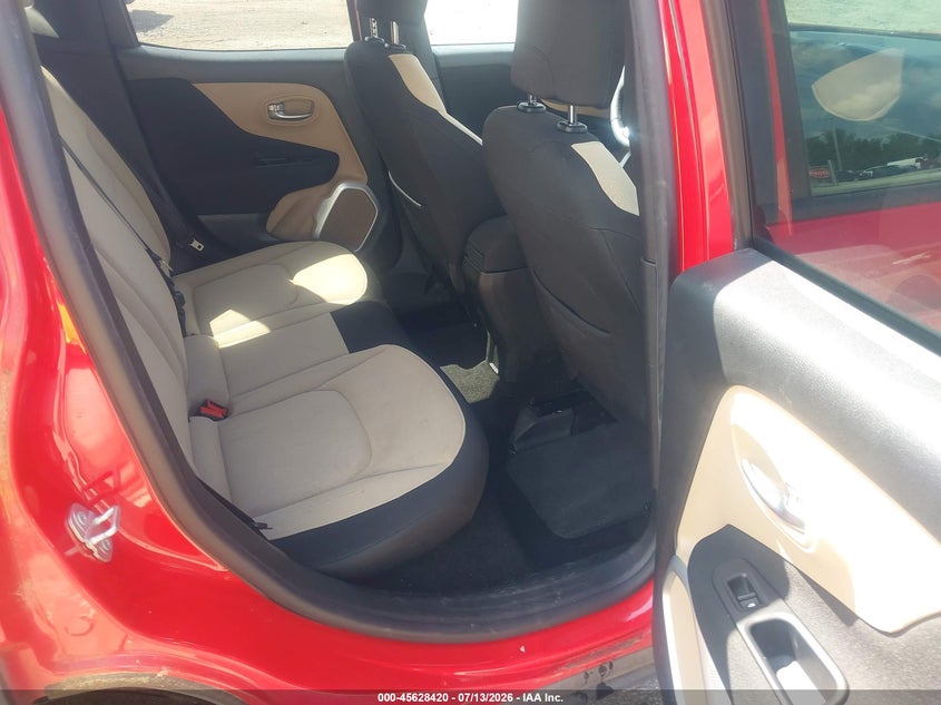 2015 Jeep Renegade VIN ZACCJABH9FPB83887 IAAI salvage auction — NORMAL WEAR, Clear (Virginia), sold $1,075 on 2026-08-07 (photo 8)