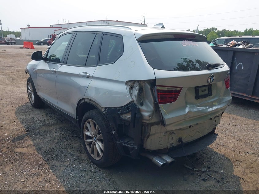 2015 BMW X3 VIN 5UXWX9C52F0D54565 IAAI salvage auction — FRONT END, Salvage Title, sold $3,000 on 2026-07-29 (photo 3)