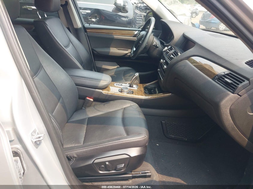 2015 BMW X3 VIN 5UXWX9C52F0D54565 IAAI salvage auction — FRONT END, Salvage Title, sold $3,000 on 2026-07-29 (photo 5)
