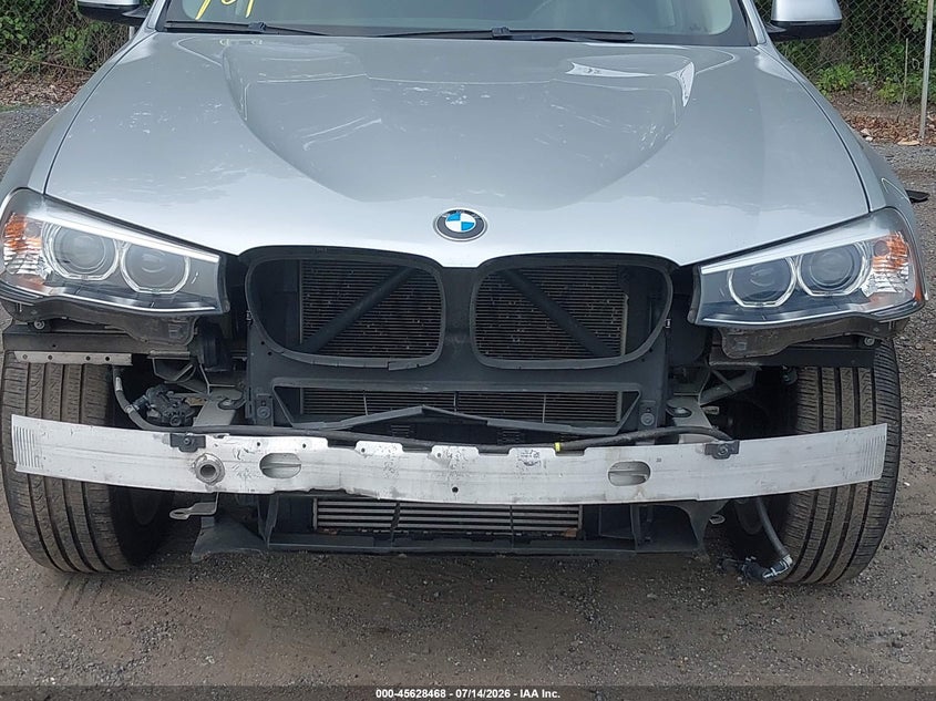 2015 BMW X3 VIN 5UXWX9C52F0D54565 IAAI salvage auction — FRONT END, Salvage Title, sold $3,000 on 2026-07-29 (photo 6)