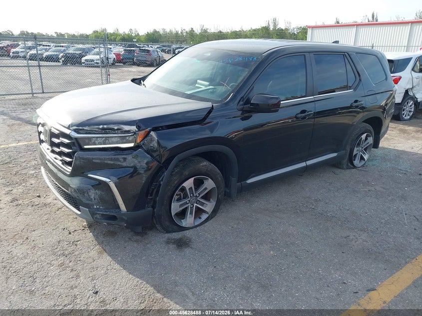 2024 Honda Pilot VIN 5FNYG2H52RB016550 IAAI salvage auction — LEFT FRONT, Rebuildable (Florida), sold $15,100 on 2026-08-17 (photo 2)