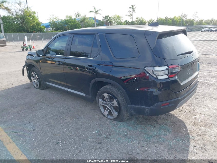 2024 Honda Pilot VIN 5FNYG2H52RB016550 IAAI salvage auction — LEFT FRONT, Rebuildable (Florida), sold $15,100 on 2026-08-17 (photo 3)