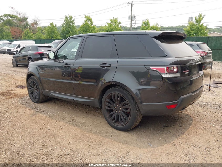 2014 Land rover Range rover sport VIN SALWR2EF4EA311885 IAAI salvage auction — FRONT END, Salvage Title, sold $3,550 on 2026-07-23 (photo 3)