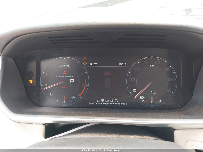 2014 Land rover Range rover sport VIN SALWR2EF4EA311885 IAAI salvage auction — FRONT END, Salvage Title, sold $3,550 on 2026-07-23 (photo 7)