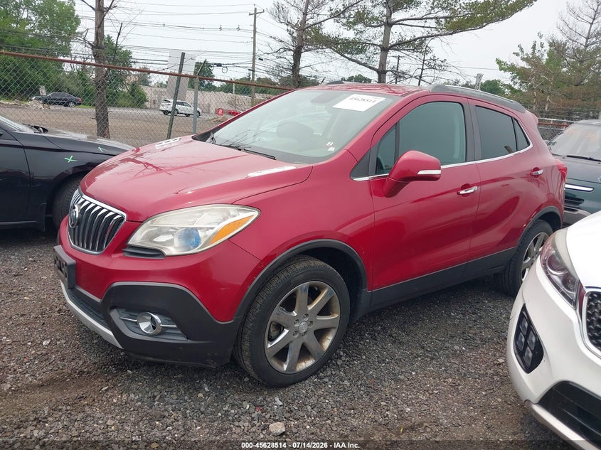 2014 Buick Encore VIN KL4CJGSB7EB548648 IAAI salvage auction — NORMAL WEAR, Clear (New Jersey), sold $900 on 2026-07-27 (photo 2)