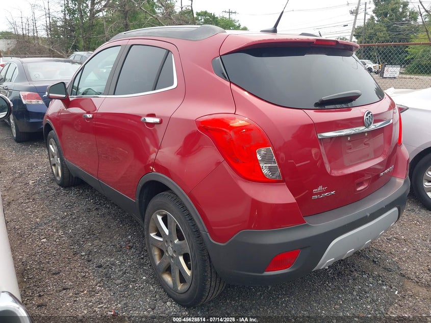 2014 Buick Encore VIN KL4CJGSB7EB548648 IAAI salvage auction — NORMAL WEAR, Clear (New Jersey), sold $900 on 2026-07-27 (photo 3)