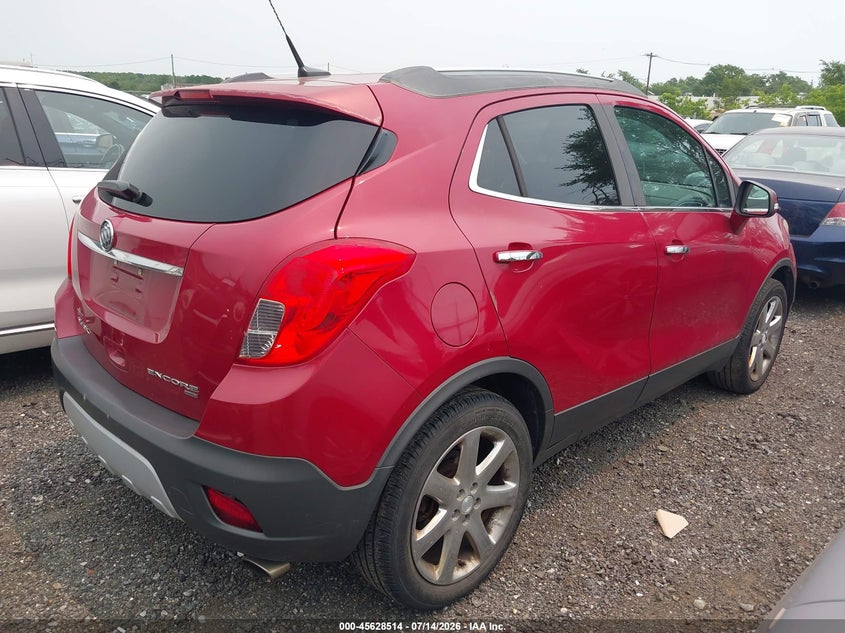 2014 Buick Encore VIN KL4CJGSB7EB548648 IAAI salvage auction — NORMAL WEAR, Clear (New Jersey), sold $900 on 2026-07-27 (photo 4)