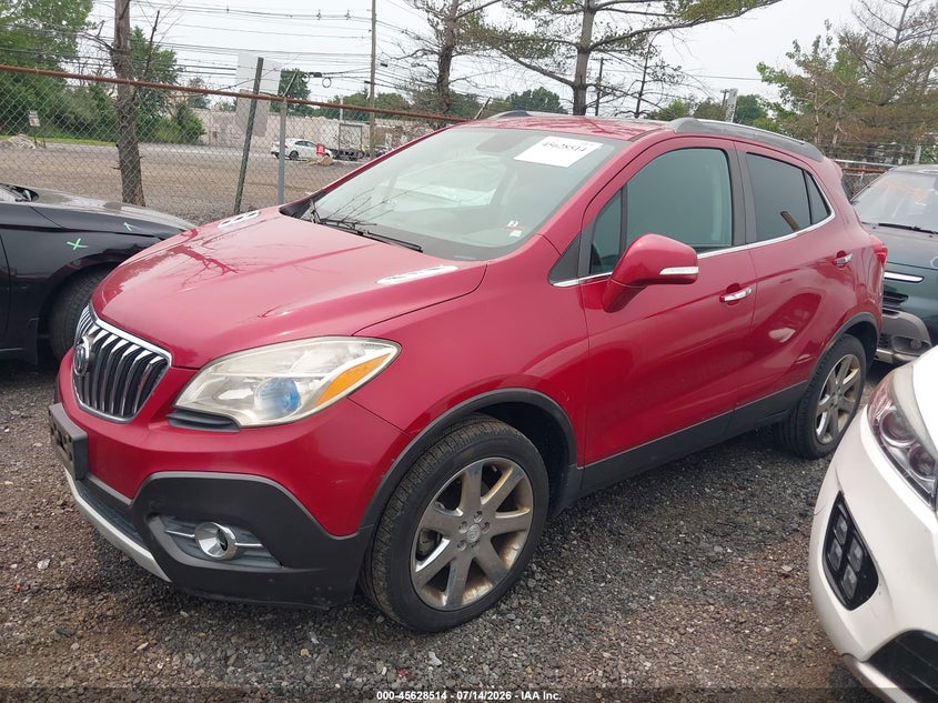 2014 Buick Encore VIN KL4CJGSB7EB548648 IAAI salvage auction — NORMAL WEAR, Clear (New Jersey), sold $900 on 2026-07-27 (photo 6)