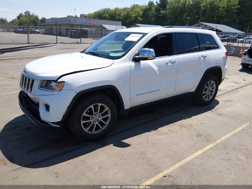 2015 Jeep Grand cherokee VIN 1C4RJFBG5FC643825 IAAI salvage auction — FRONT END, Wait Title, sold $1,600 on 2026-08-23 (photo 2)