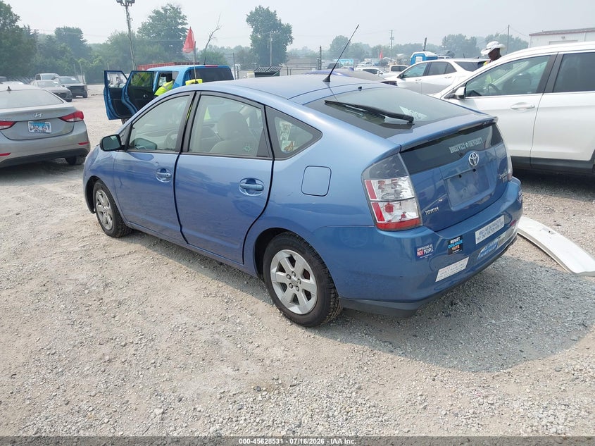 2005 Toyota Prius VIN JTDKB20U357037303 IAAI salvage auction — NORMAL WEAR, Clear (Illinois), sold $25 on 2026-07-21 (photo 3)