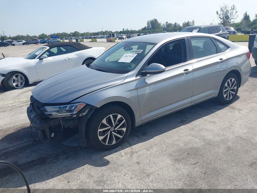 2024 Volkswagen Jetta VIN 3VW5M7BU5RM079546 IAAI salvage auction — RIGHT FRONT, Enterprise Vehicles Clear Only (Colorado), sold $9,400 on 2026-07-23 (photo 2)