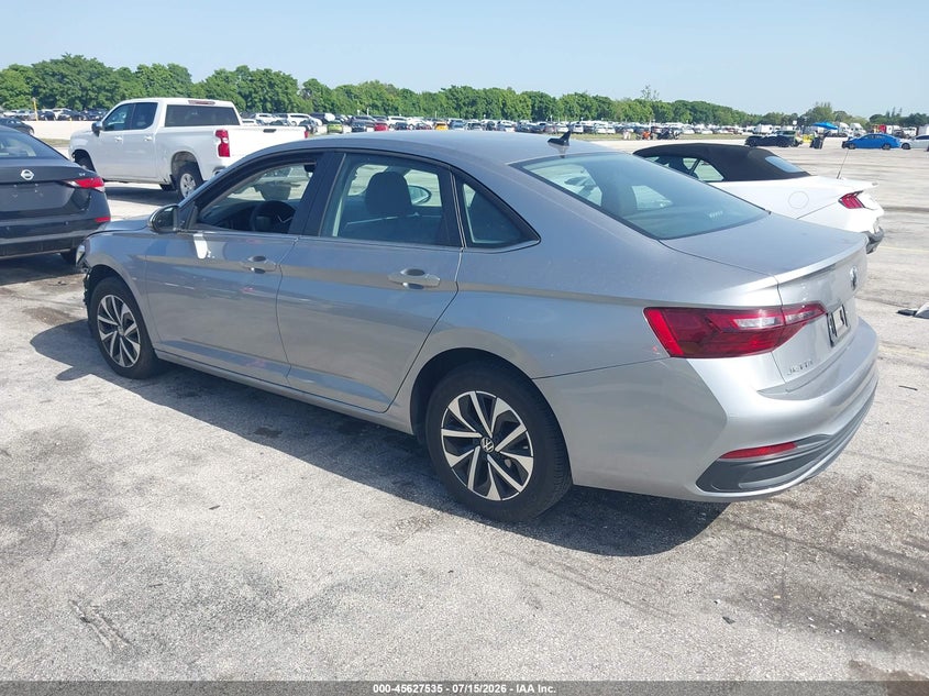 2024 Volkswagen Jetta VIN 3VW5M7BU5RM079546 IAAI salvage auction — RIGHT FRONT, Enterprise Vehicles Clear Only (Colorado), sold $9,400 on 2026-07-23 (photo 3)
