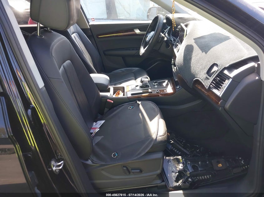 2018 Audi Q5 VIN WA1ANAFY6J2049602 IAAI salvage auction — REAR END, Salvage Certificate (California), sold $7,200 on 2026-07-29 (photo 5)