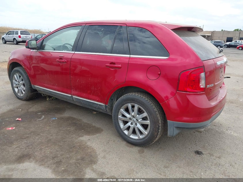 2011 Ford Edge VIN 2FMDK3KC2BBA17402 IAAI salvage auction — NORMAL WEAR, Clear - Dealer Only (California), sold $1,025 on 2026-07-22 (photo 3)