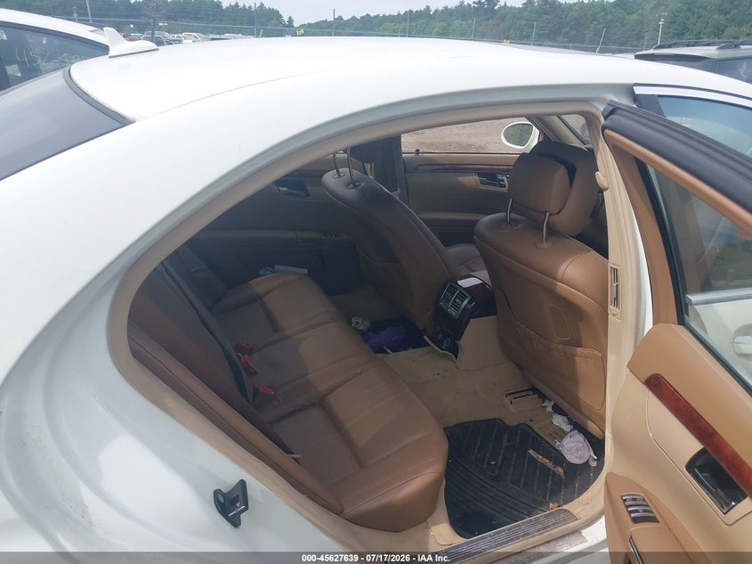 2008 Mercedes-benz S-klasse VIN WDDNG86X38A177769 IAAI salvage auction — FRONT END, Clear (Massachusetts), sold $1,300 on 2026-08-14 (photo 8)