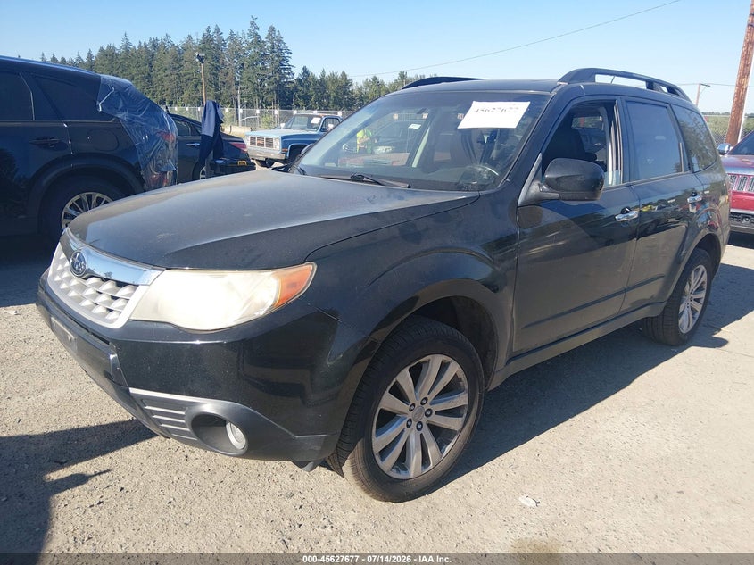 2012 Subaru Forester VIN JF2SHAECXCH465774 IAAI salvage auction — RIGHT REAR, Clear (Washington), sold $1,100 on 2026-07-22 (photo 2)