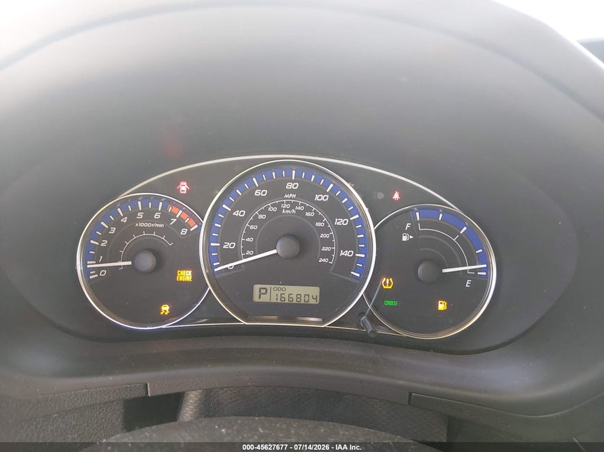 2012 Subaru Forester VIN JF2SHAECXCH465774 IAAI salvage auction — RIGHT REAR, Clear (Washington), sold $1,100 on 2026-07-22 (photo 7)