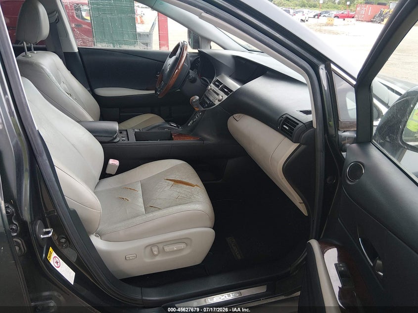 2010 Lexus Rx 450h VIN JTJZB1BA6A2003646 IAAI salvage auction — FRONT END, Clear (Florida), sold $1,300 on 2026-07-28 (photo 5)
