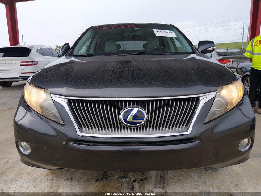 2010 Lexus Rx 450h VIN JTJZB1BA6A2003646 IAAI salvage auction — FRONT END, Clear (Florida), sold $1,300 on 2026-07-28 (photo 6)