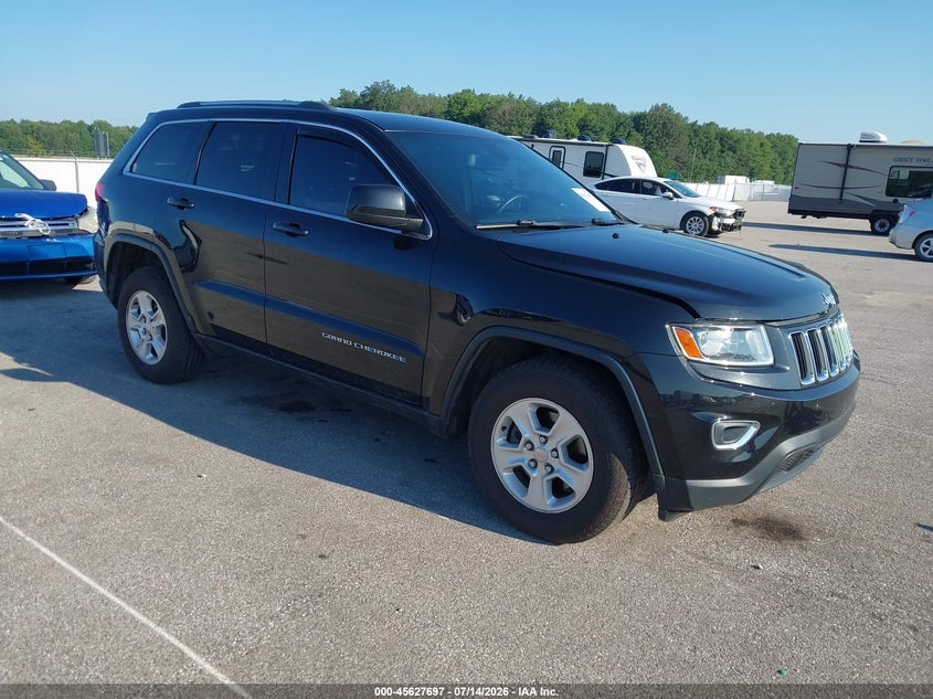 2014 Jeep Grand cherokee VIN 1C4RJFAG4EC183394 IAAI salvage auction — LEFT FRONT, Salvage Title, sold $1,200 on 2026-07-31 (photo 1)