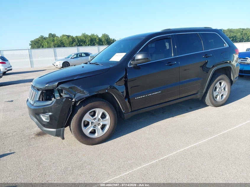 2014 Jeep Grand cherokee VIN 1C4RJFAG4EC183394 IAAI salvage auction — LEFT FRONT, Salvage Title, sold $1,200 on 2026-07-31 (photo 2)