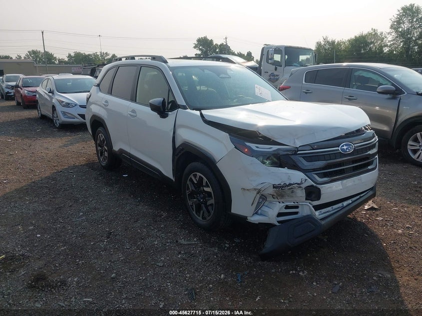 2025 Subaru Forester VIN JF2SLDDCXSH425498 IAAI salvage auction — FRONT END, Salvage (Ohio), sold $7,000 on 2026-08-01 (photo 1)
