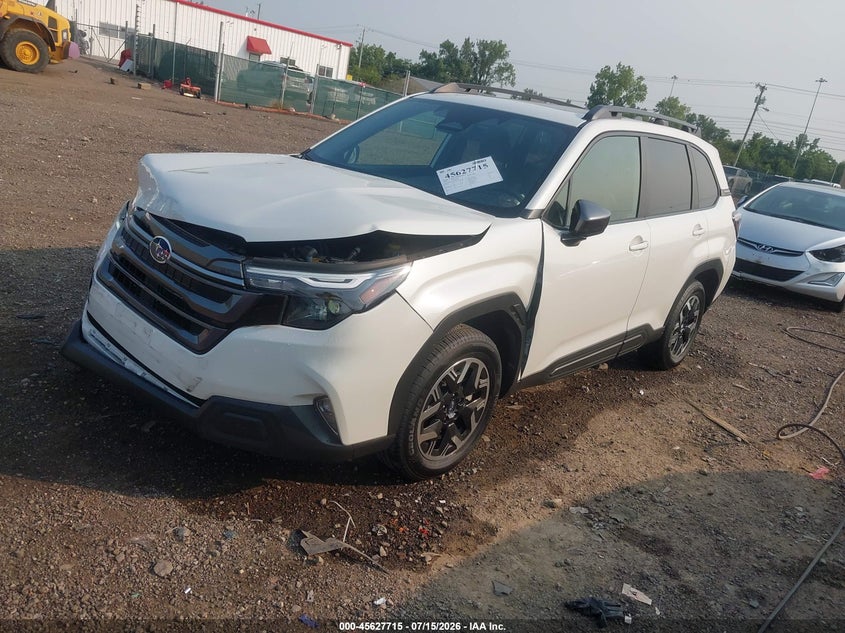 2025 Subaru Forester VIN JF2SLDDCXSH425498 IAAI salvage auction — FRONT END, Salvage (Ohio), sold $7,000 on 2026-08-01 (photo 2)