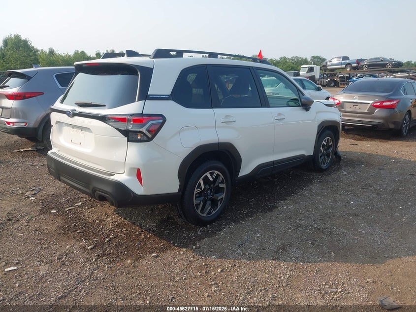 2025 Subaru Forester VIN JF2SLDDCXSH425498 IAAI salvage auction — FRONT END, Salvage (Ohio), sold $7,000 on 2026-08-01 (photo 4)