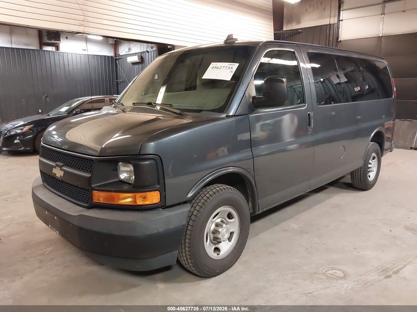 2017 Chevrolet Express 2500 VIN 1GAWGEFF1H1243605 IAAI salvage auction — RIGHT SIDE, Sf97 (New York), sold $10,125 on 2026-08-20 (photo 2)