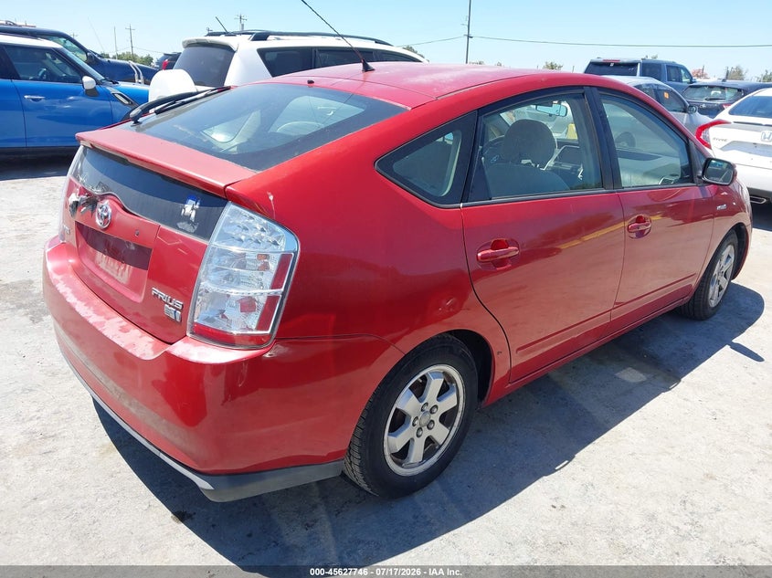 2007 Toyota Prius VIN JTDKB20U977587351 IAAI salvage auction — NORMAL WEAR, Clear - Dealer Only (California), sold $625 on 2026-07-23 (photo 4)
