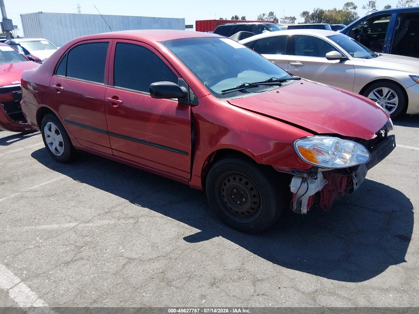2007 Toyota Corolla VIN JTDBR32EX70126627 IAAI salvage auction — NORMAL WEAR, Salvage (California), sold $25 on 2026-07-30 (photo 1)