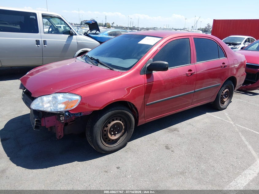 2007 Toyota Corolla VIN JTDBR32EX70126627 IAAI salvage auction — NORMAL WEAR, Salvage (California), sold $25 on 2026-07-30 (photo 2)