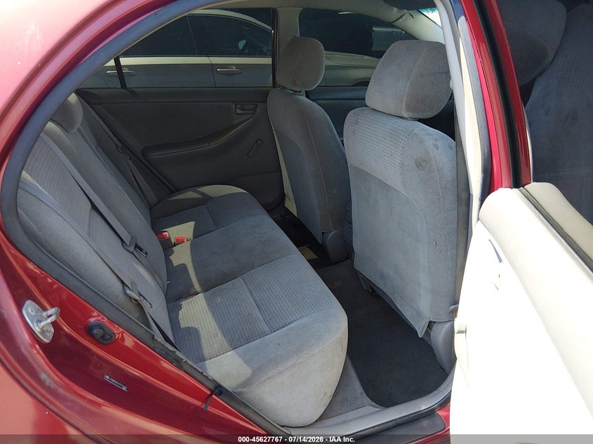 2007 Toyota Corolla VIN JTDBR32EX70126627 IAAI salvage auction — NORMAL WEAR, Salvage (California), sold $25 on 2026-07-30 (photo 8)