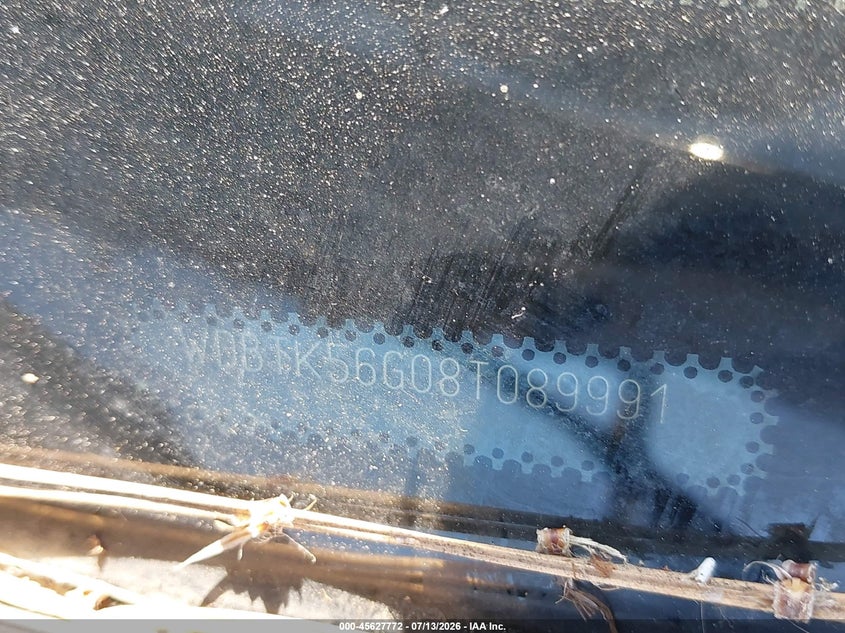 2008 Mercedes-benz Clk-class VIN WDBTK56G08T089991 IAAI salvage auction — LEFT FRONT, Regular Certificate (Iowa), sold $525 on 2026-07-21 (photo 9)