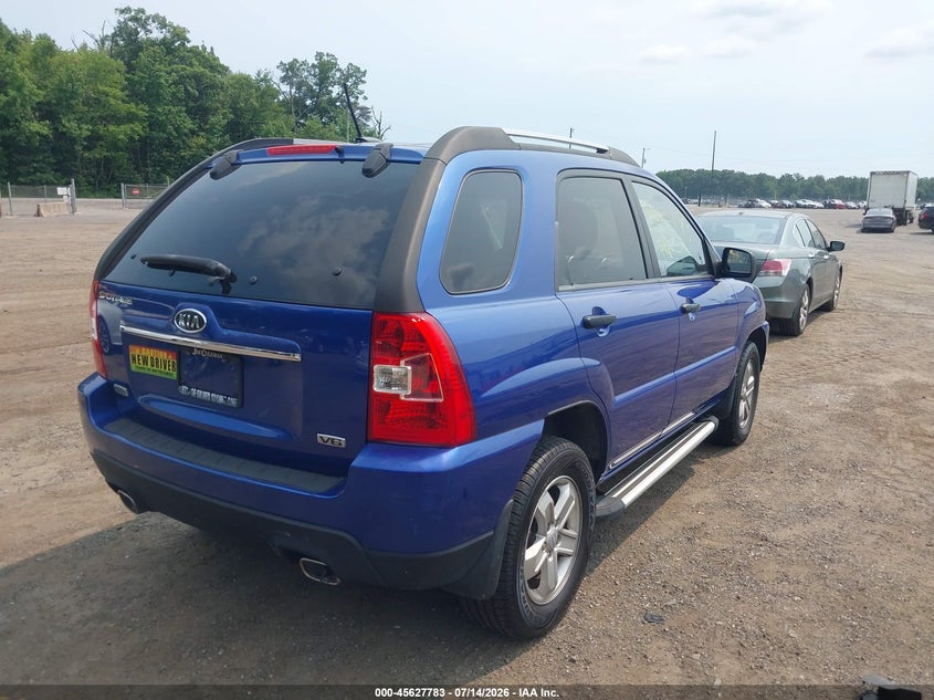 2010 Kia Sportage VIN KNDKGCA36A7707045 IAAI salvage auction — NORMAL WEAR, Clear (Maryland), sold $1,575 on 2026-07-29 (photo 4)