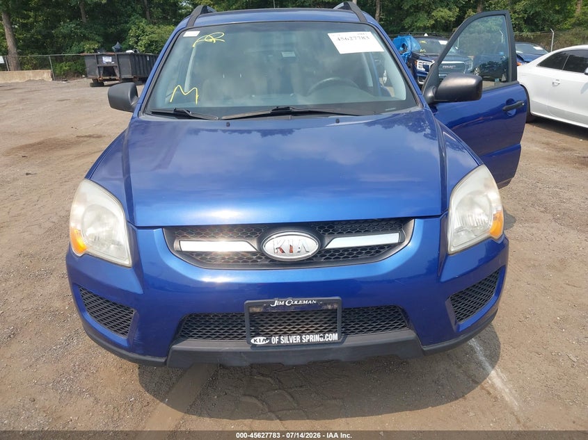 2010 Kia Sportage VIN KNDKGCA36A7707045 IAAI salvage auction — NORMAL WEAR, Clear (Maryland), sold $1,575 on 2026-07-29 (photo 6)